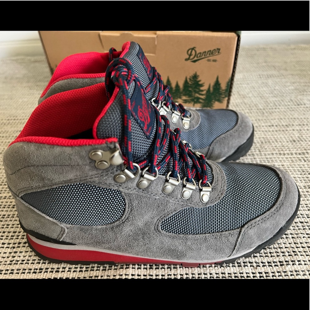 Danner Jag Boots Steel Gray/Blue Wing Teal Size 6